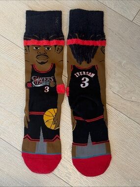 Allen Iverson socks by Stance